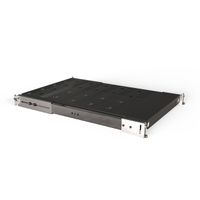 SCHROFF Tablette télescopique 19" pour Varistar, Novastar, Eurorack, 70 kg, RAL 7021, 553W 800D