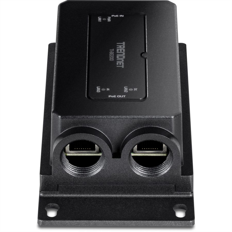 TRENDnet TI-BE200 Extenseur PoE++ Gigabit industriel, 2 ports pour l’extérieur