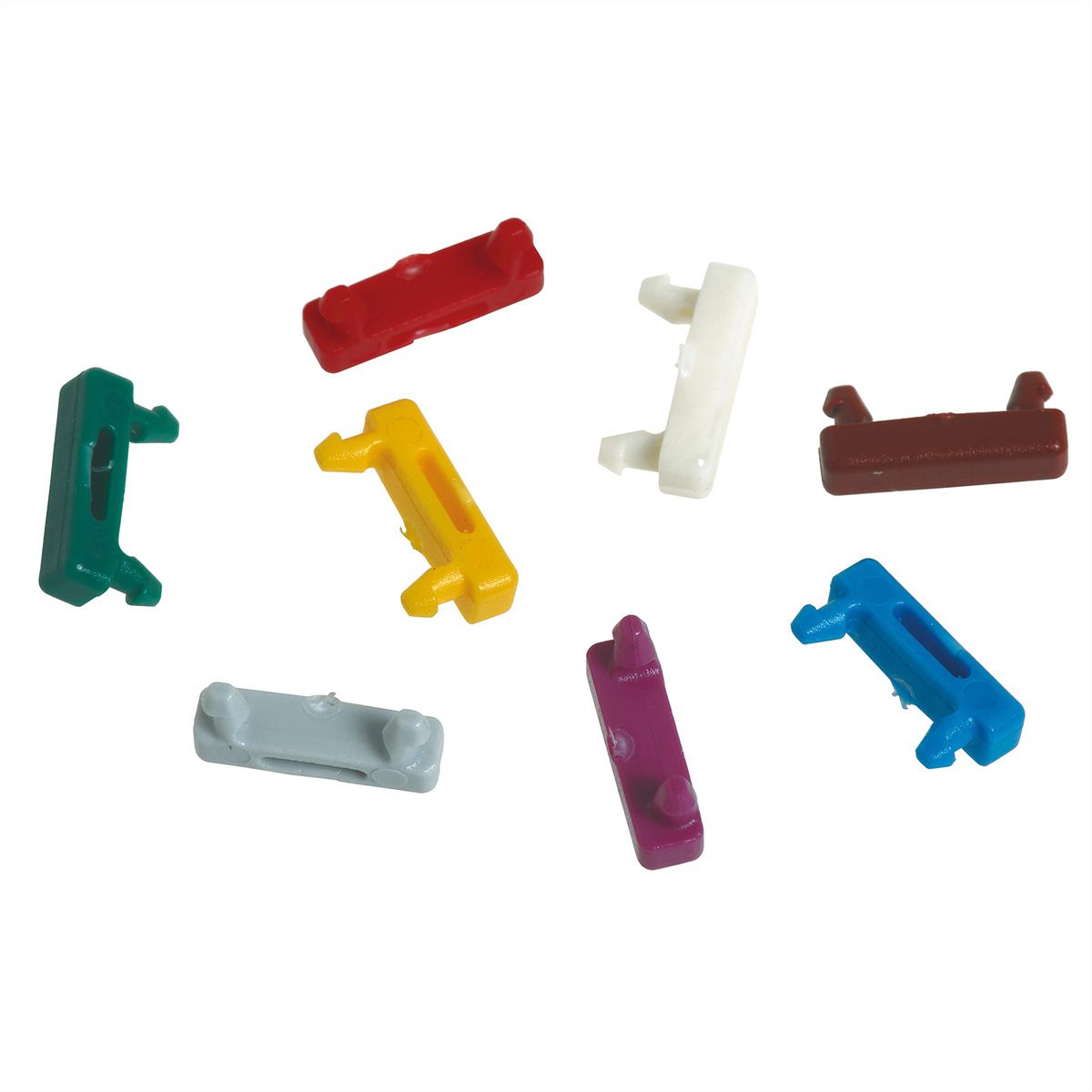 EasyLan DualBoot® Clip de marquage, 100 pièces, rouge