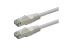 ROLINE Cordon Cat.6 (Classe E), PoE, S/FTP (PiMF) , blanc, 2 m
