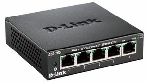 D-Link DES 105 - commutateur - 5 ports - Ordinateur de bureau