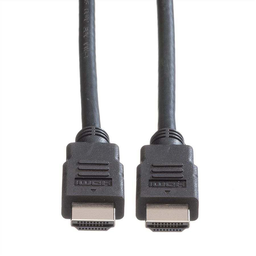 ROLINE GREEN Câble HDMI High Speed avec Ethernet, TPE, noir, 5 m