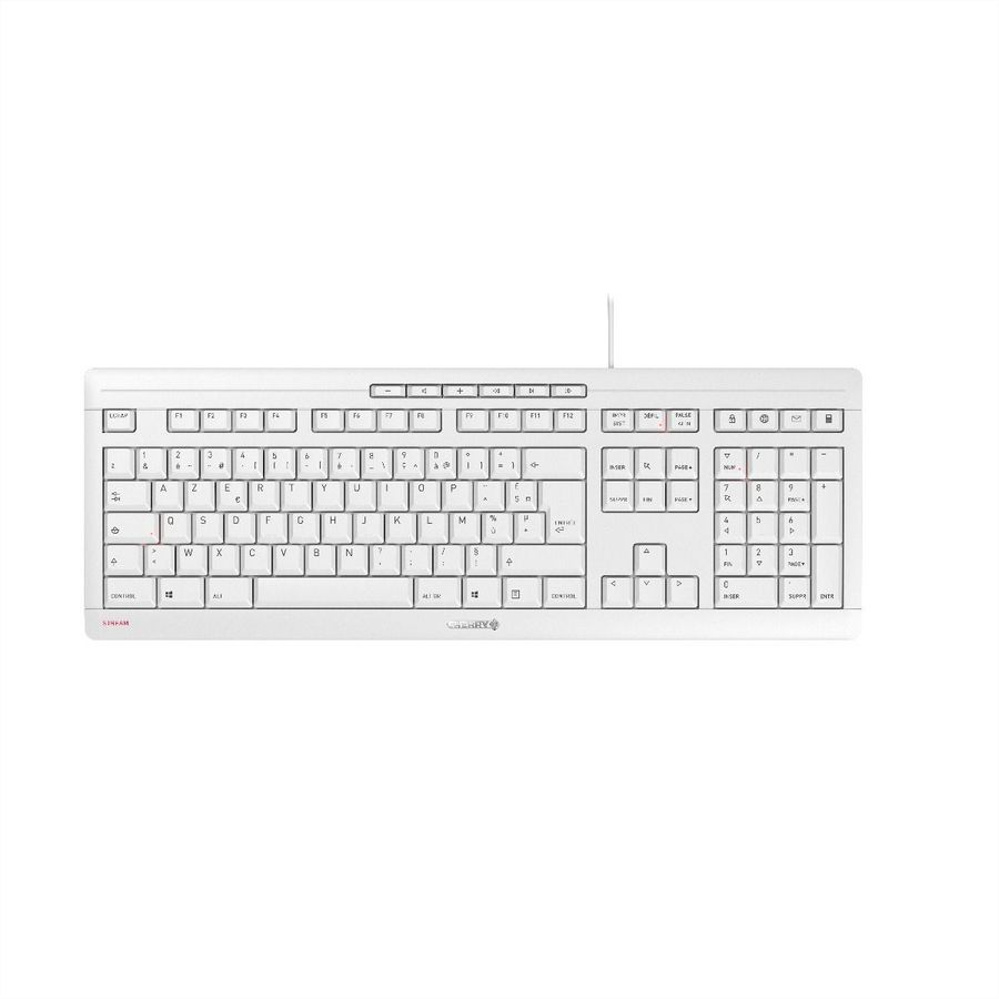CHERRY STREAM JK-8500 Clavier USB blanc