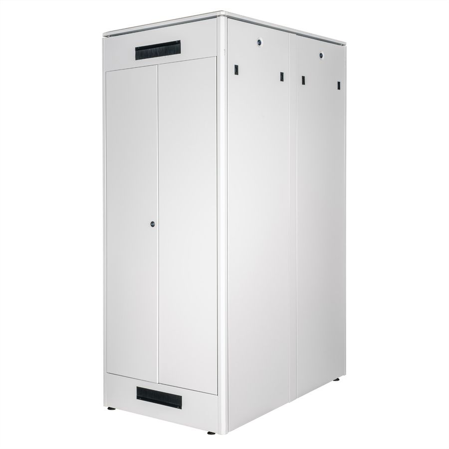 ROLINE 19" Baie réseau Pro 42U, 800x1200 LxP Porte verre gris