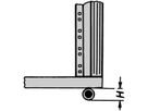SCHROFF Eurorack Roulette, 400 kg, 110 mm de hauteur