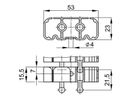 BACHMANN Serpentin de câble Classic argent