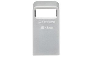 Kingston Technology DataTraveler 64 Go Micro 200 Mo/s Metal USB 3.2 Gen 1