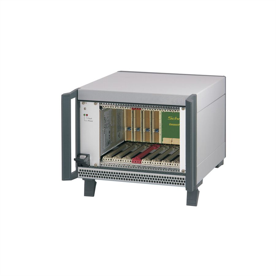 SCHROFF CPCI PlusIO System, Desktop, 4 U, 8 slots, 44 HP