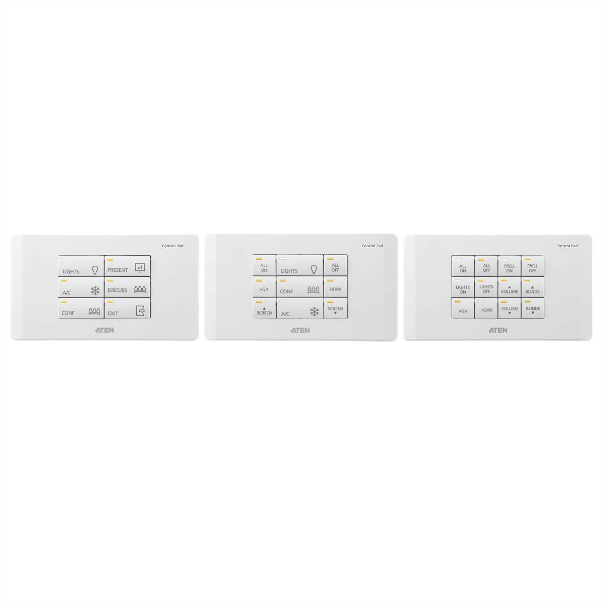 ATEN VK0200TTK Bloc de commande à 12 boutons