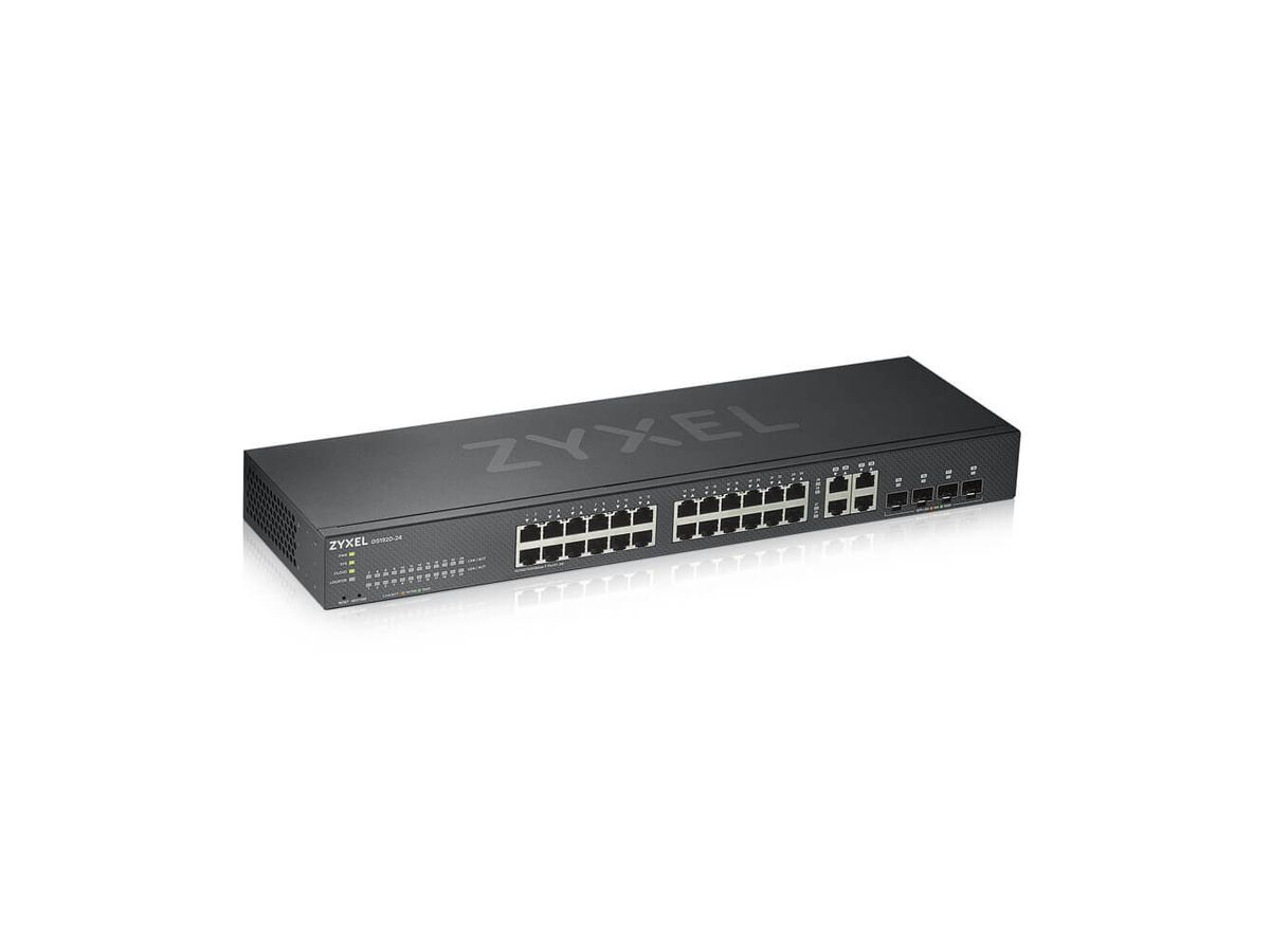 Zyxel GS1920-24V2 Géré Gigabit Ethernet (10/100/1000) Noir