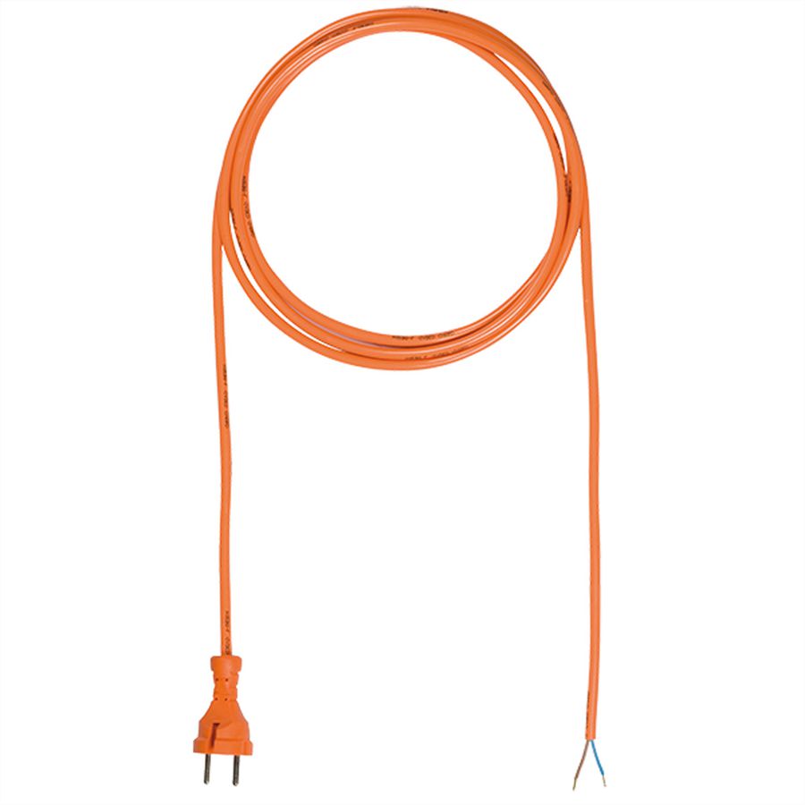 BACHMANN Câble PUR 2x1.00 3m orange, H05BQ-F 24G/fils ouverts