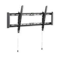 VALUE Support mural TV, distance murale de 47 mm, inclinable, <228,6cm/90", <75kg