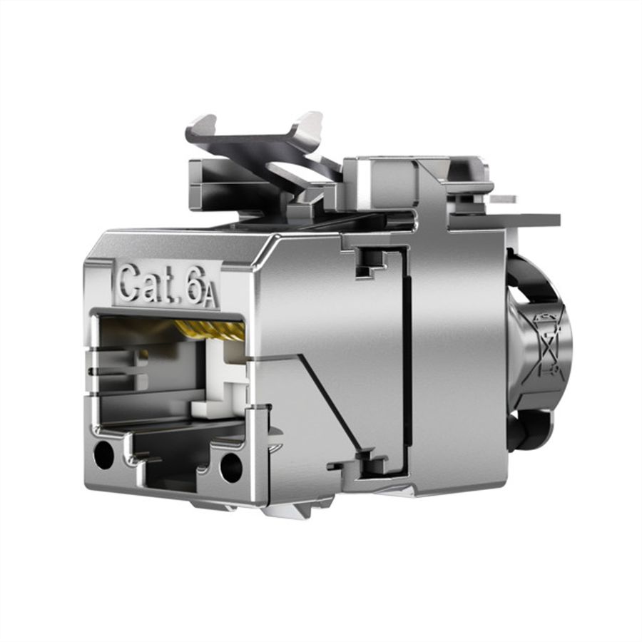 TELEGÄRTNER Module AMJ-SL Cat.6A (Classe EA) (selon ISO/IEC), 2 pièces