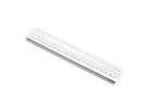 Rail horizontal SCHROFF, avant, type H-LD, lourd, lèvre longue, pour application IEEE, 42 HP