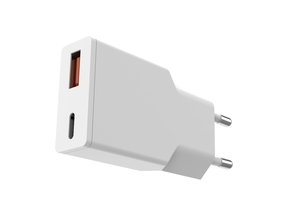 VALUE Chargeur USB, 2 ports type A+C, 30W