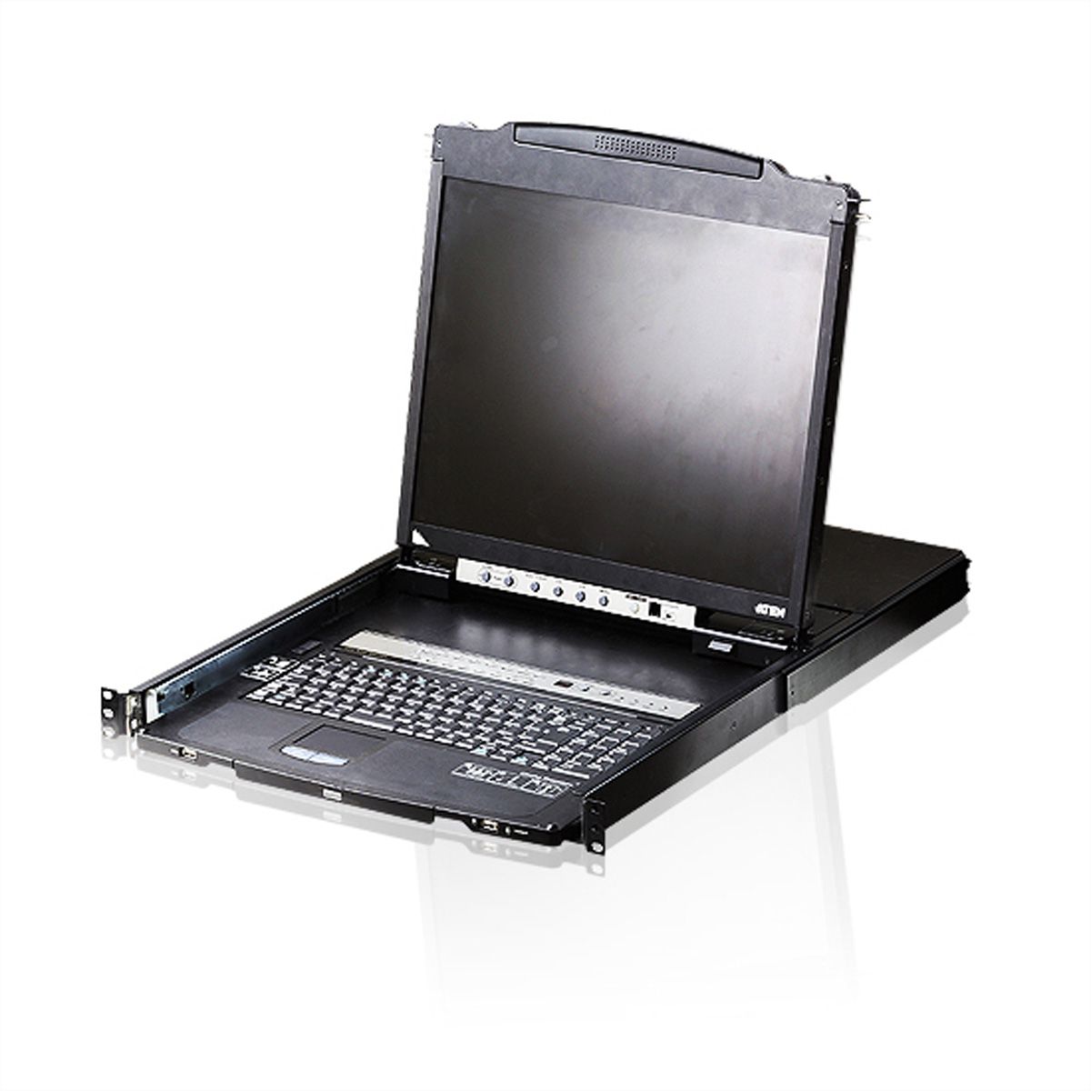 ATEN CL5816N 48cm-LCD Commutateur KVM USB-PS/2, VGA, 16 ports, FR-Layout