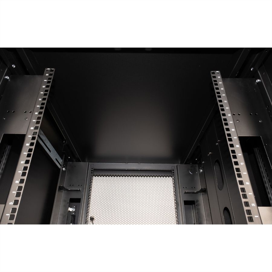 ROLINE Armoire de colocation 42U 800x1000mm, 3 compartiments, noir