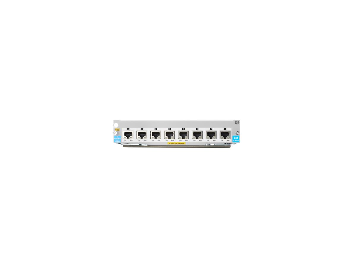 Hewlett Packard Enterprise 8-port 1G/10GbE SFP+ MACsec v3 zl2 Module 10 Gigabit module de commutation réseau