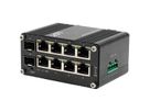 EXSYS EX-62035M-SFP Mini commutateur Gigabit industriel 8+2 ports, géré par le Web
