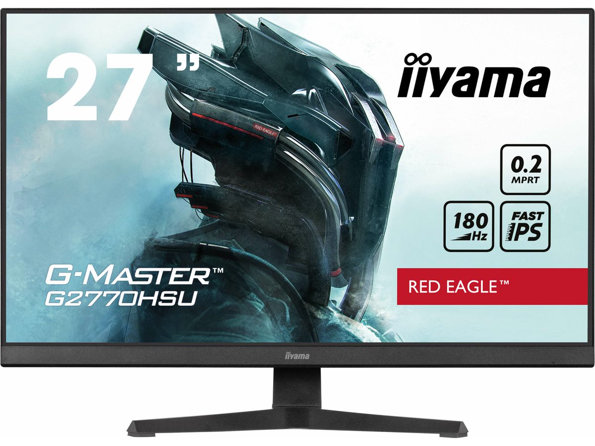 iiyama G-MASTER G2770HSU-B6 écran plat de PC 68,6 cm (27") 1920 x 1080 pixels Full HD LCD Noir