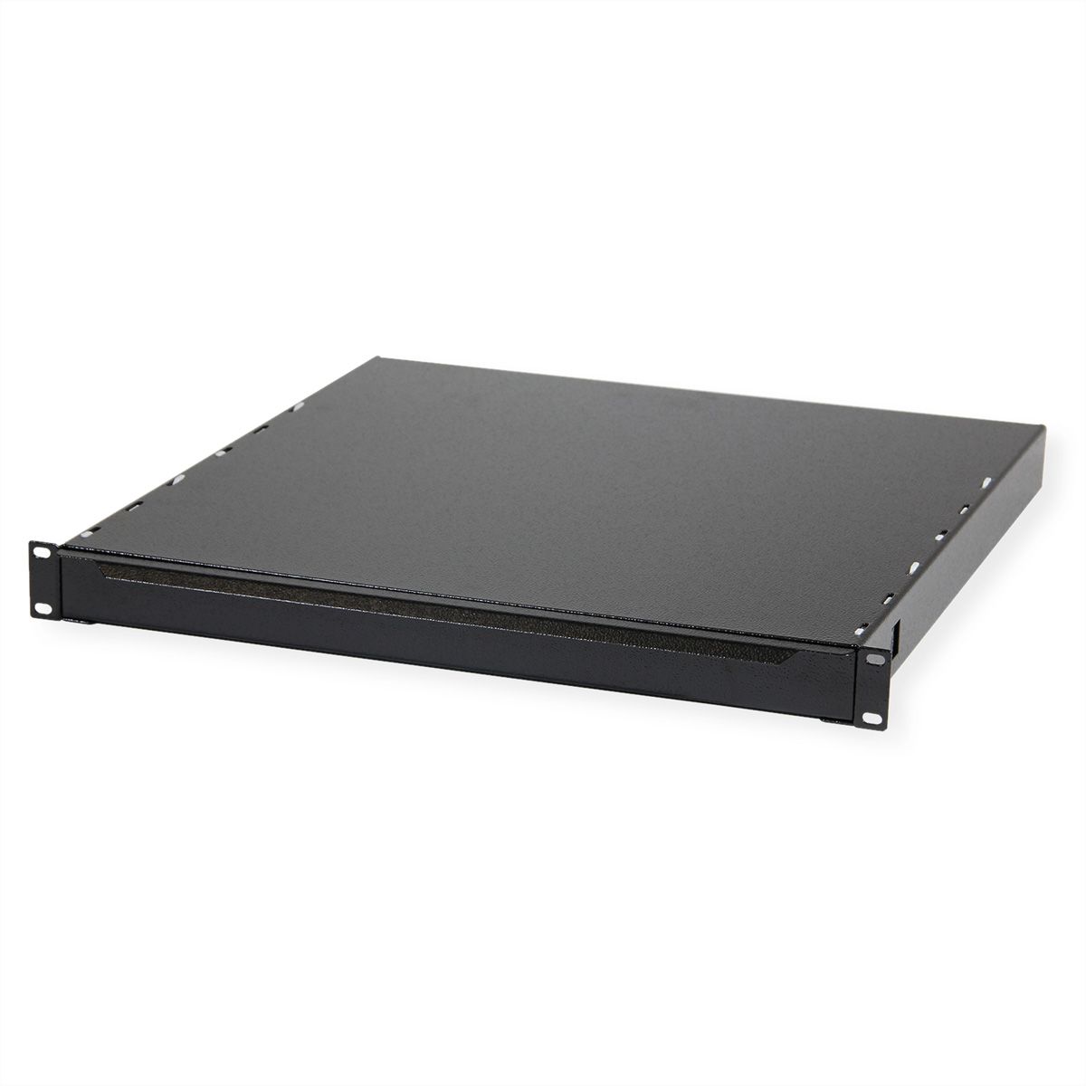 Tiroir clavier 19" 1UH, sans clavier, noir