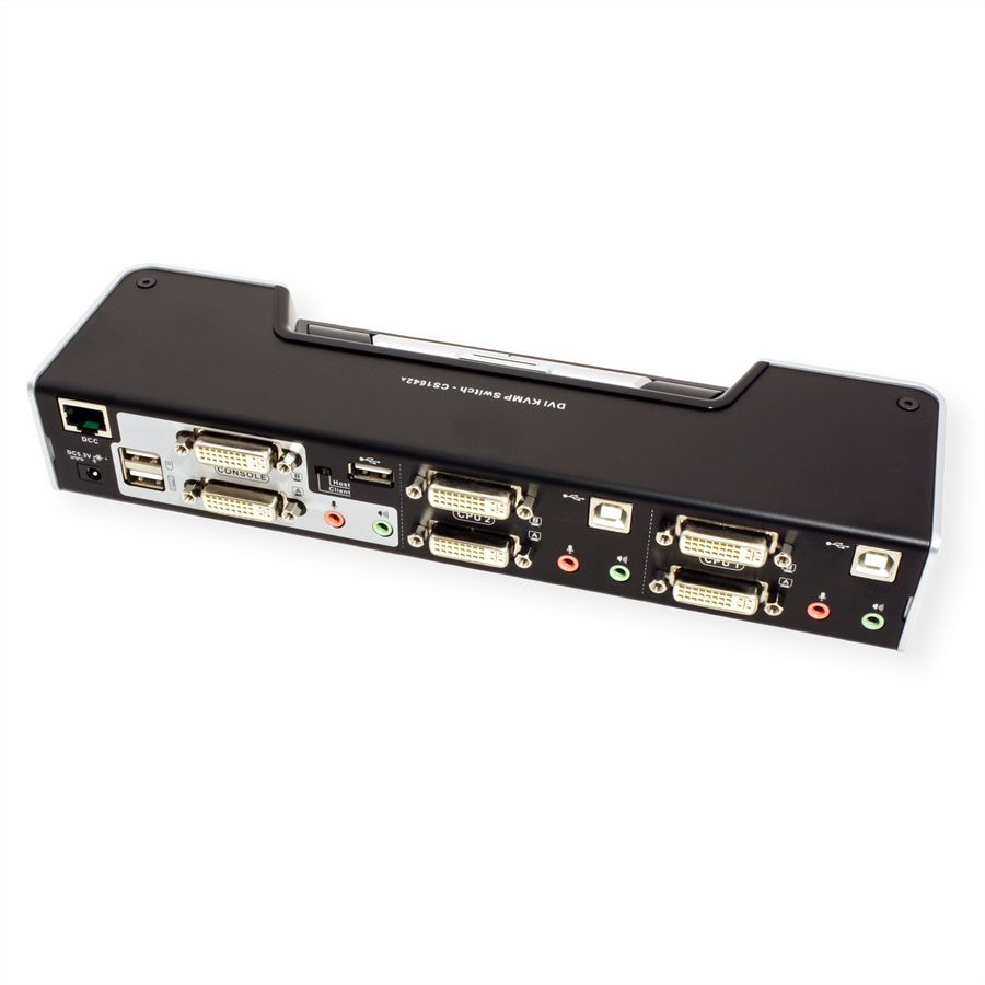 ATEN CS1642A Switch KVM Dual-View DVI, USB, Audio, USB-Hub, 2 ports