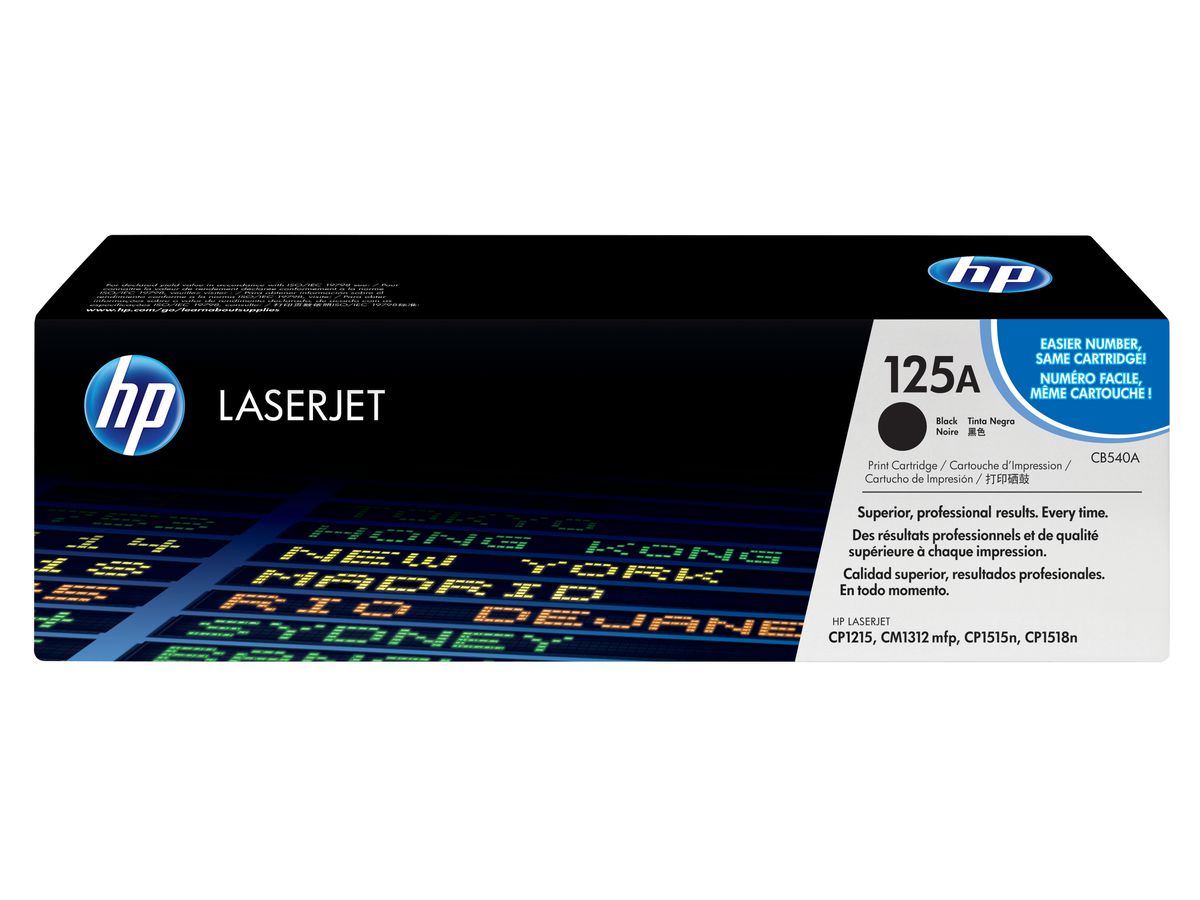 HP 125A toner LaserJet noir authentique