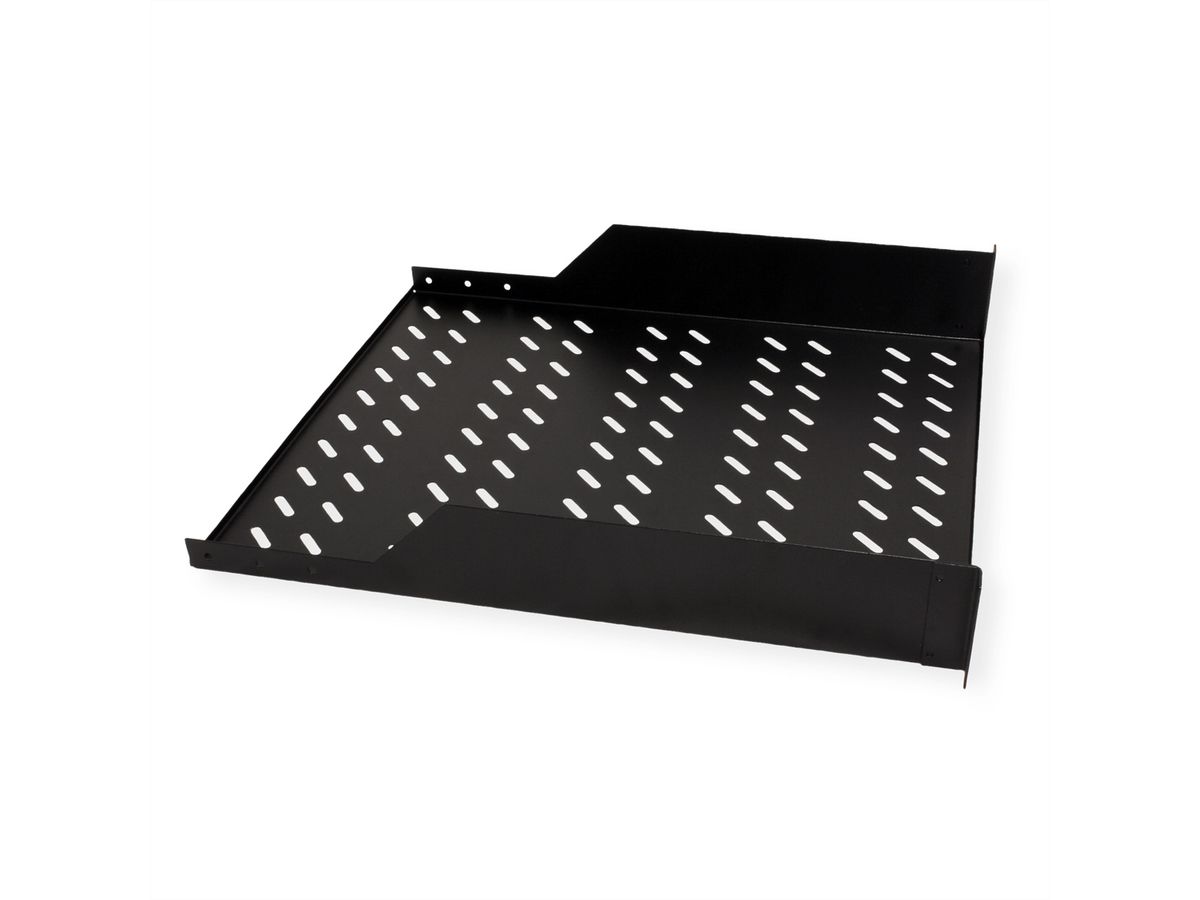 ROLINE 19" Etagère 2U 550P, 25kg de charge noir