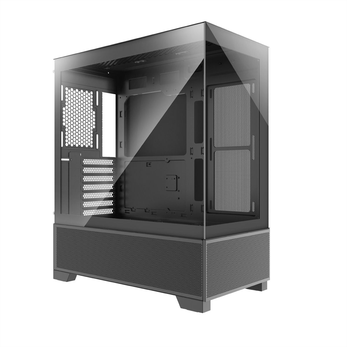 XILENCE Xilent Beam Boîtier PC ATX noir, Boîtier PC Gaming ATX X218.ARGB noir