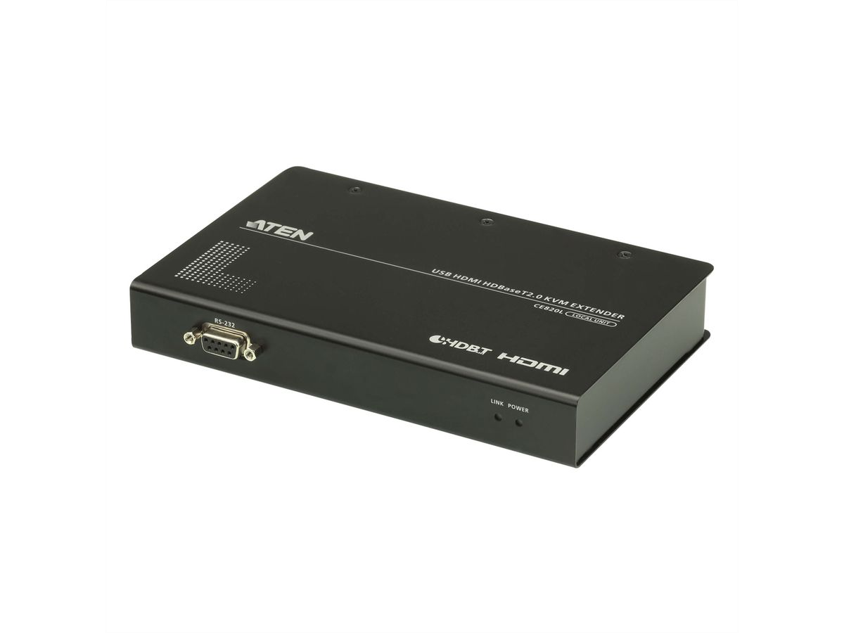 ATEN CE820L Système d'extension KVM USB HDMI HDBaseT 2.0 (unité locale) (4K à 100 m)