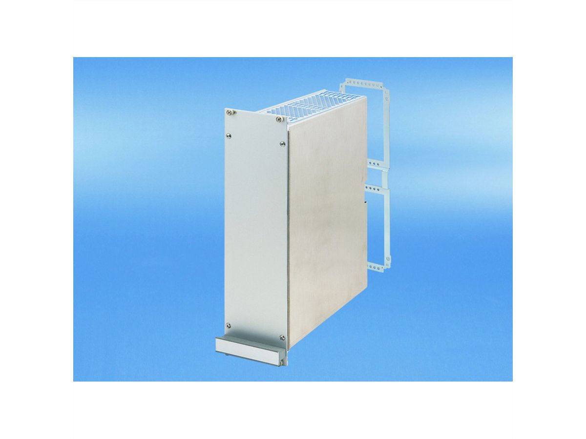 SCHROFF Unité enfichable de type cadre PRO Kit, blindé, perforé, connecteurs multiples, 6 U, 21 HP, 227 mm
