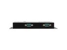 EXSYS EX-6122-2PoE Ethernet vers 2x RS-232/422/485 PoE avec connecteur 9 broches, avec logiciel Virtual Com