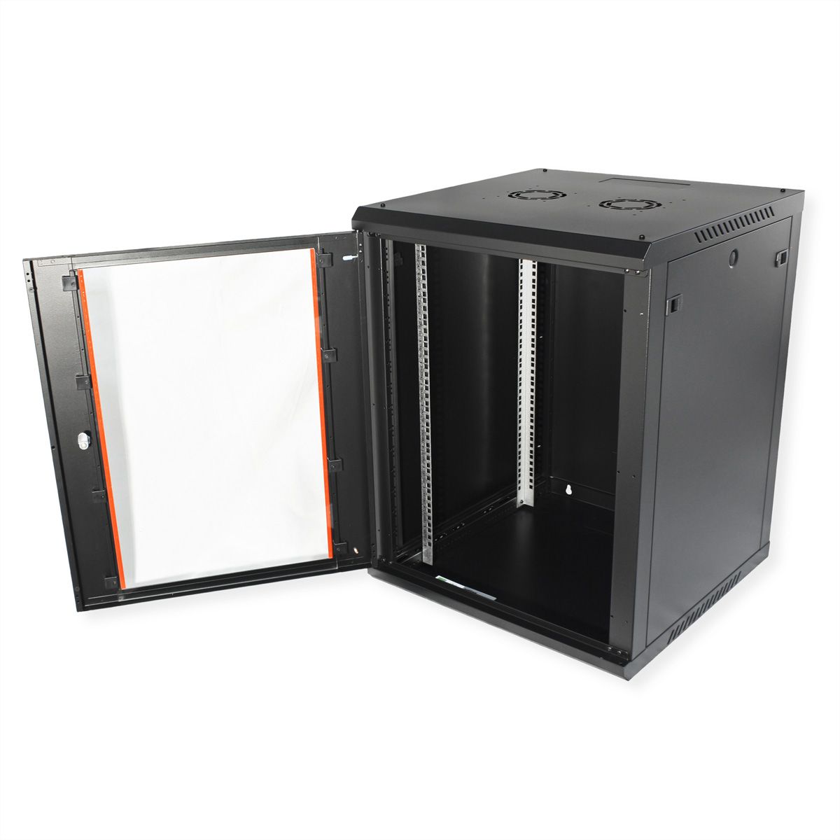 ROLINE 19" Boîtier mural Basic Plus 15U, 600x600 LxP noir