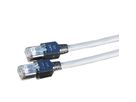 Cordon DÄTWYLER Cat.5e (Classe D) S/UTP, CU 5502 flex PVC, Hirose TM11, gris, 15 m