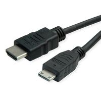ROLINE GREEN Câble HDMI High Speed avec Ethernet, HDMI M - Mini HDMI M, 2 m