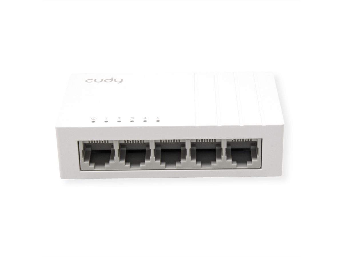 CUDY FS105D Switch 5 ports 10/100 Mbps bureau
