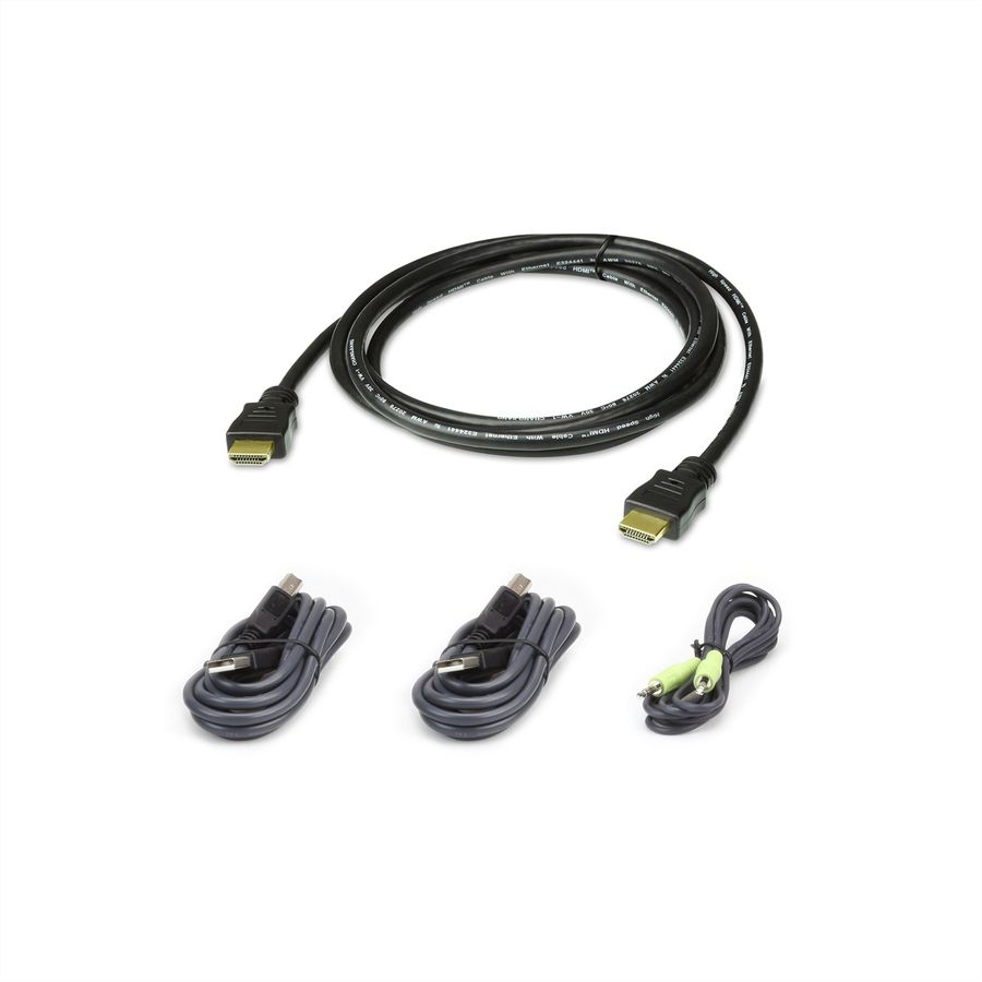 ATEN 2L-7D02UHX4 Kit de câbles KVM sécurisé HDMI USB