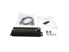 EXSYS EX-1170HMVS Hub métal USB 2.0, 10 ports, protection de surtension 15KV
