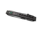 BACHMANN CONNECTUS 6xUTE , 1xGVS 1xinterrupteur 2,0m CEE7/7 noir
