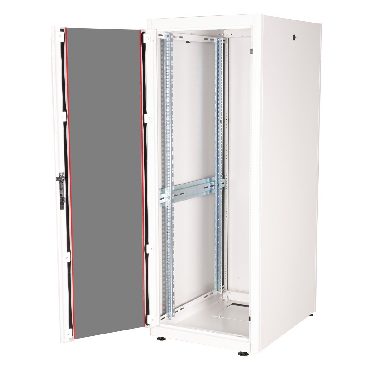 ROLINE 19" Baie réseau Basic 32U, 600x800 LxP Porte verre gris