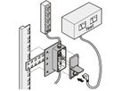 Boîte de distribution SCHROFF avec prises Schuko/UTE