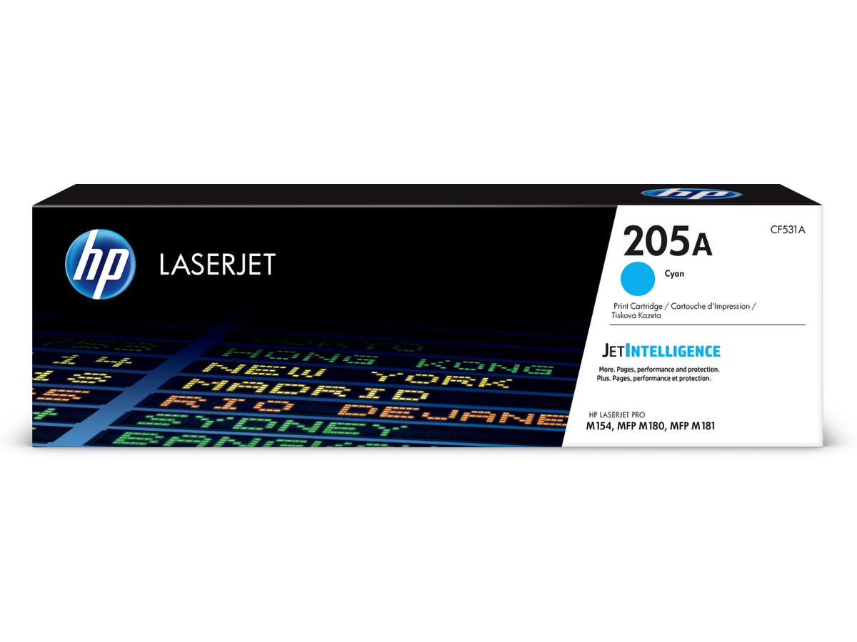 HP 205A toner LaserJet Cyan authentique