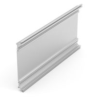Cadre de type SCHROFF, unité enfichable, panneau latéral extrudé, 3 U, 220 mm, symétrique
