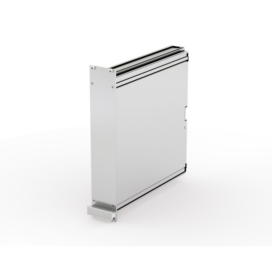 SCHROFF Unité enfichable de type cadre PRO, couvercle lisse, 1 connecteur, 6 U, 10 HP, 227 mm