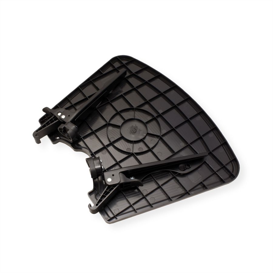 Support supplémentaire ROLINE Support LCD/TV sur roues, argent, jusqu'à 10kg, pour ROLINE 17.03.1260, noir