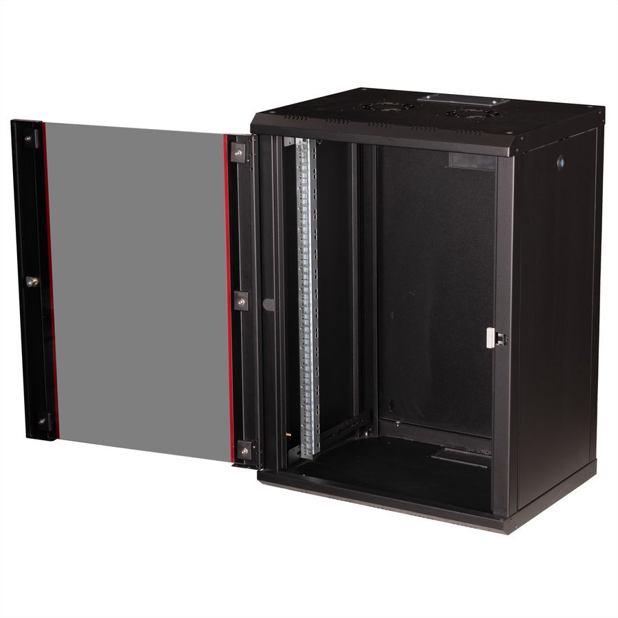 ROLINE 19" Boîtier mural Pro 16U, 600x450 LxP noir