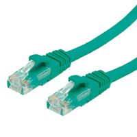 Cordon VALUE Cat.6 (Classe E) UTP LSOH, vert, 0,5 m