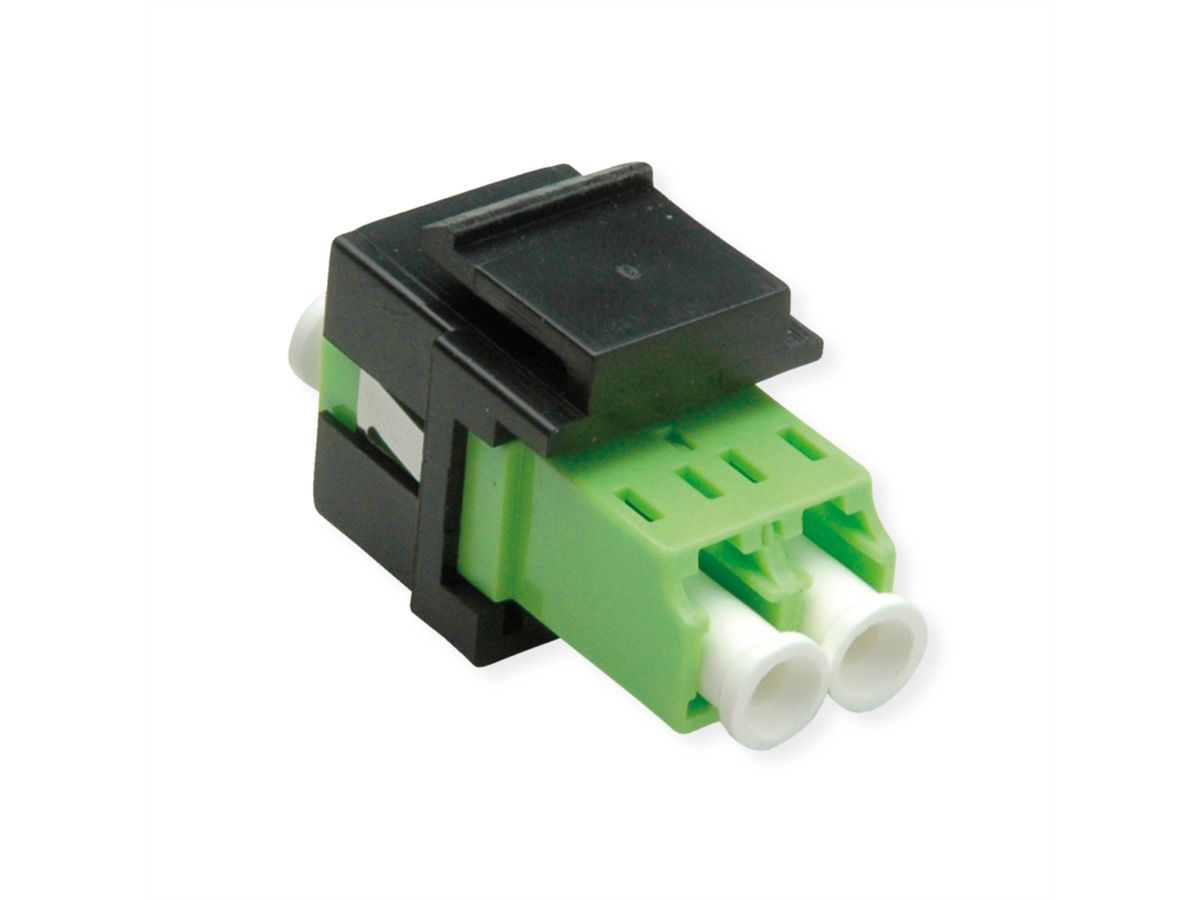 ROLINE Raccord optique LC/LC duplex multimode, Keystone, OM5