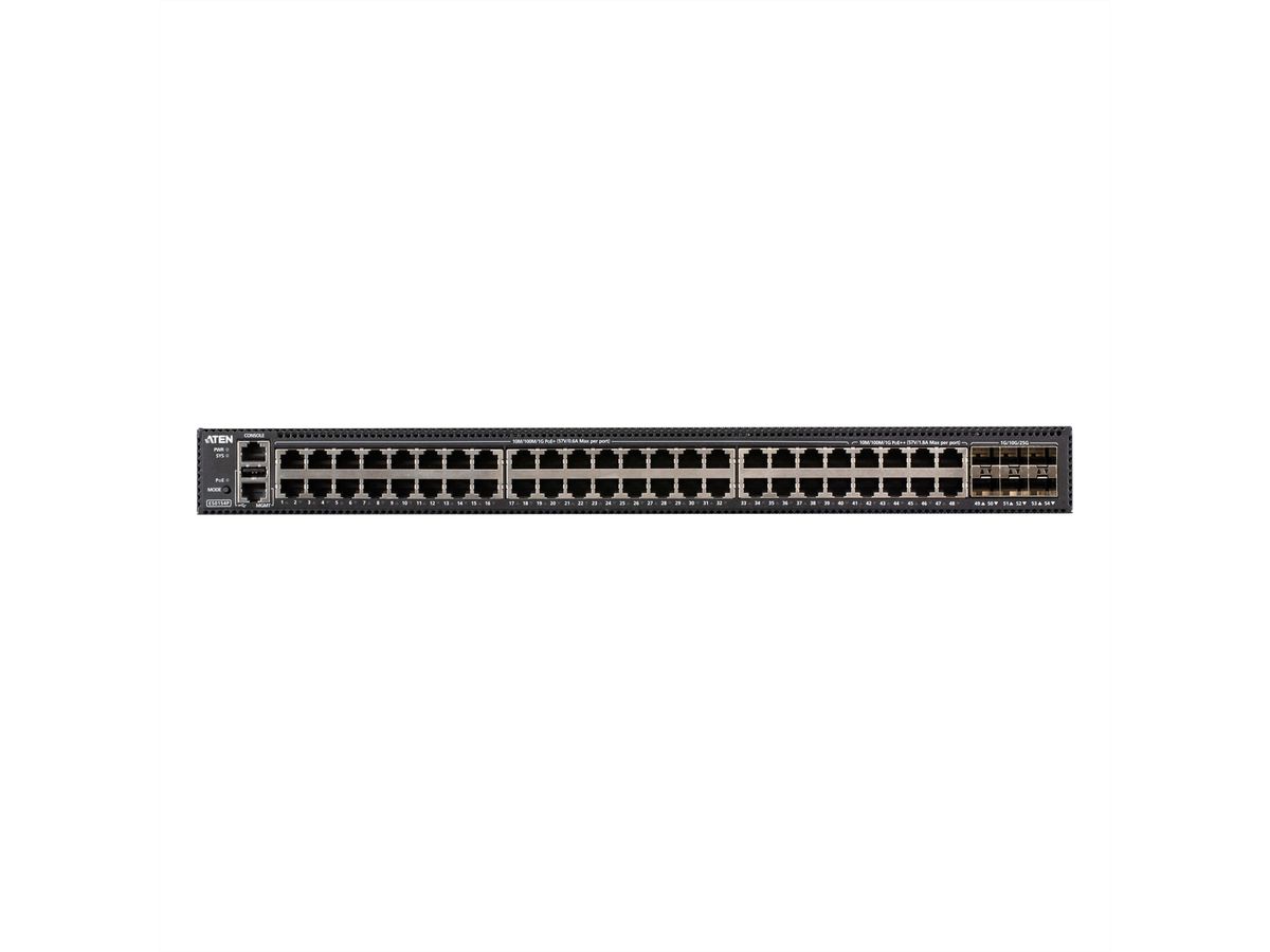 ATEN ES0154P Commutateur géré 54 ports Gigabit Ethernet de couche 2+ avec PoE