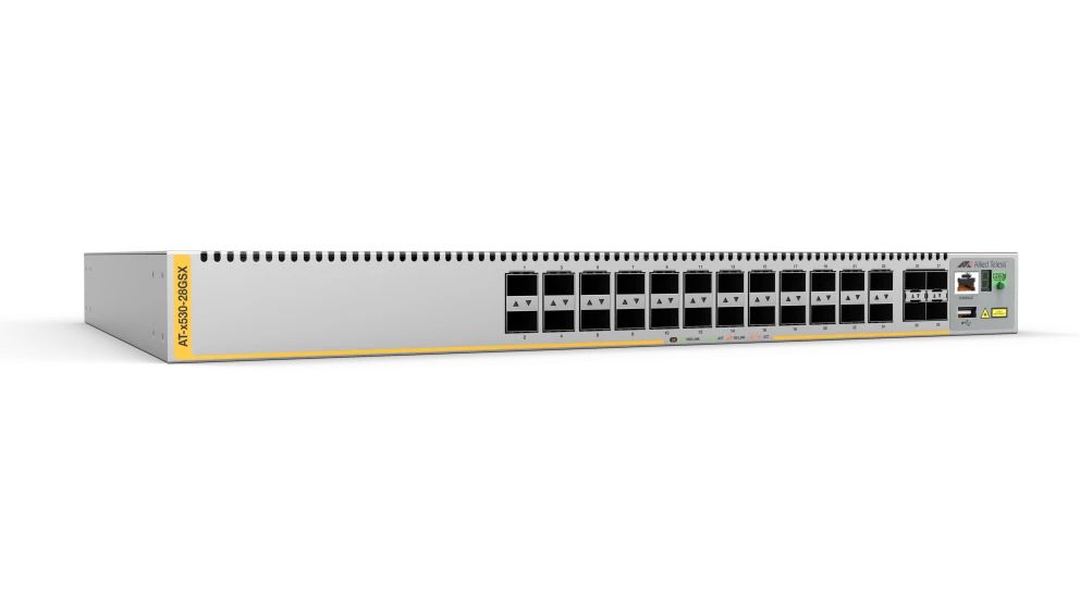 Allied Telesis AT-X530-28GSX-50 commutateur réseau Géré L3 Gris